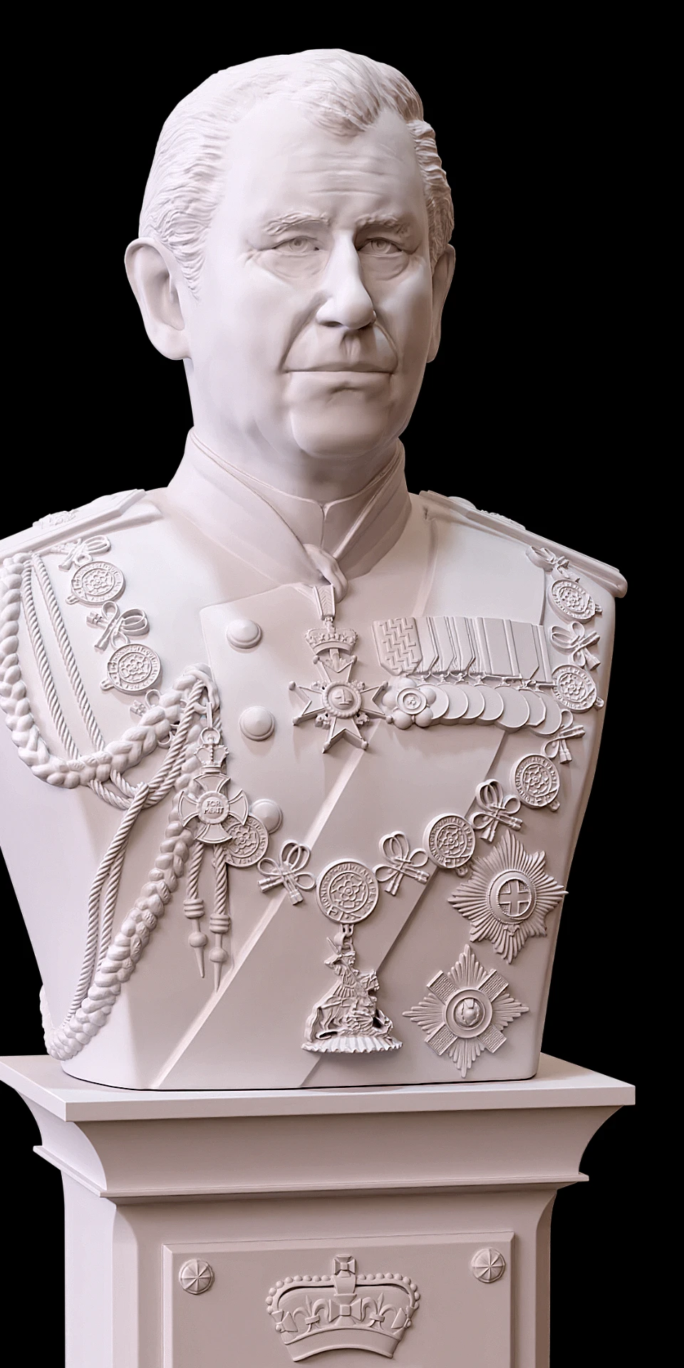 Popiersie Króla Karola III